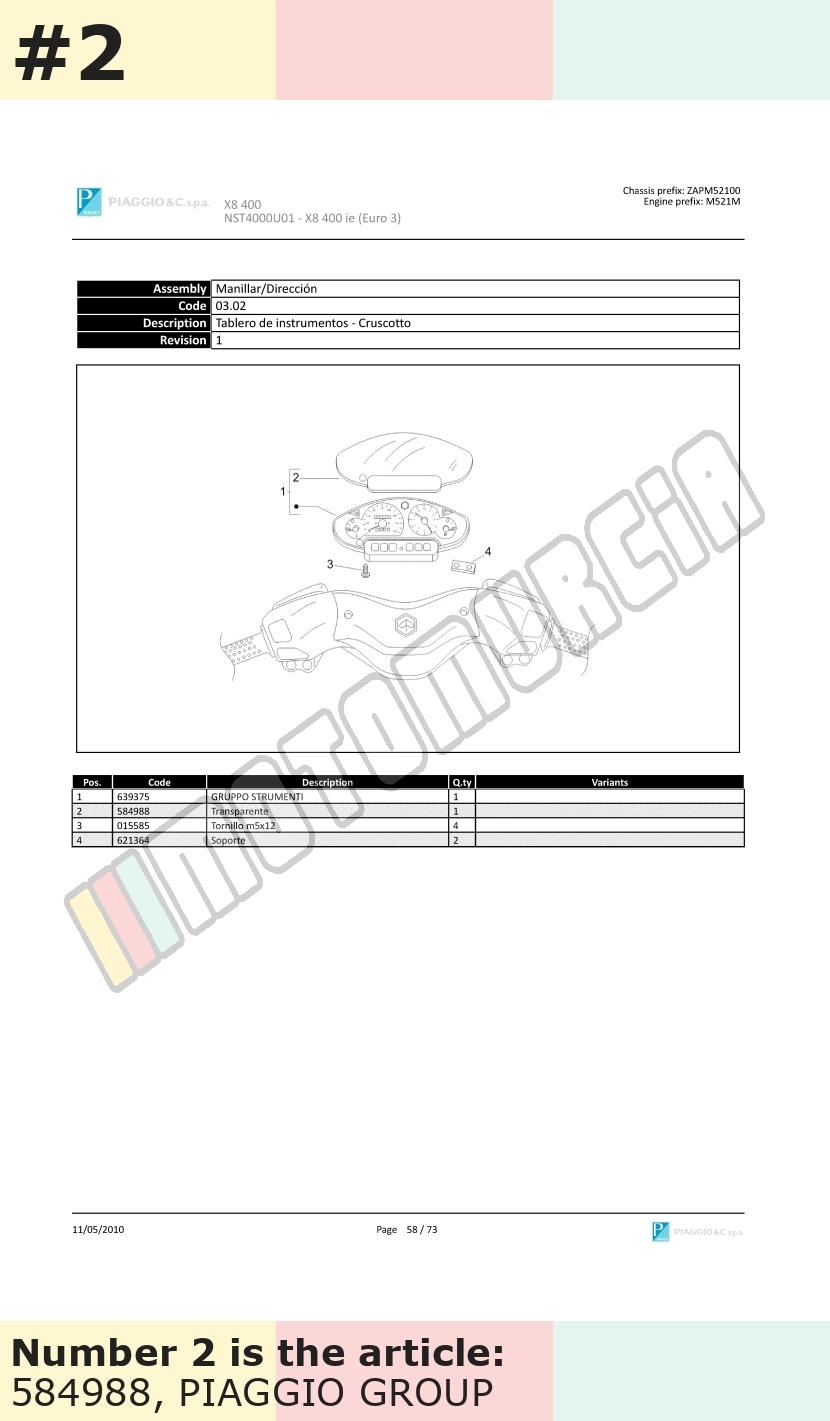 Speedometer Frame