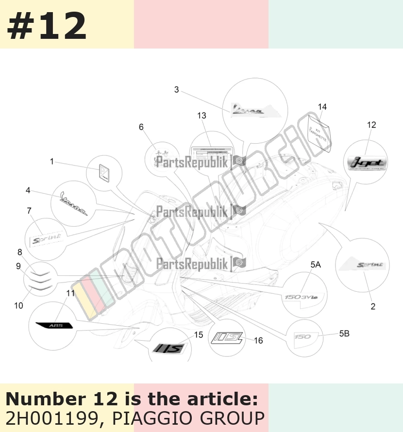 Autocollant, Motif: i-get