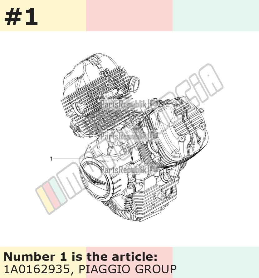 Engine 850 CCM, 4T 8V, Euro 5