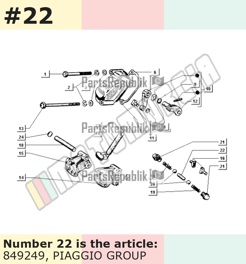 Tenon / pivot