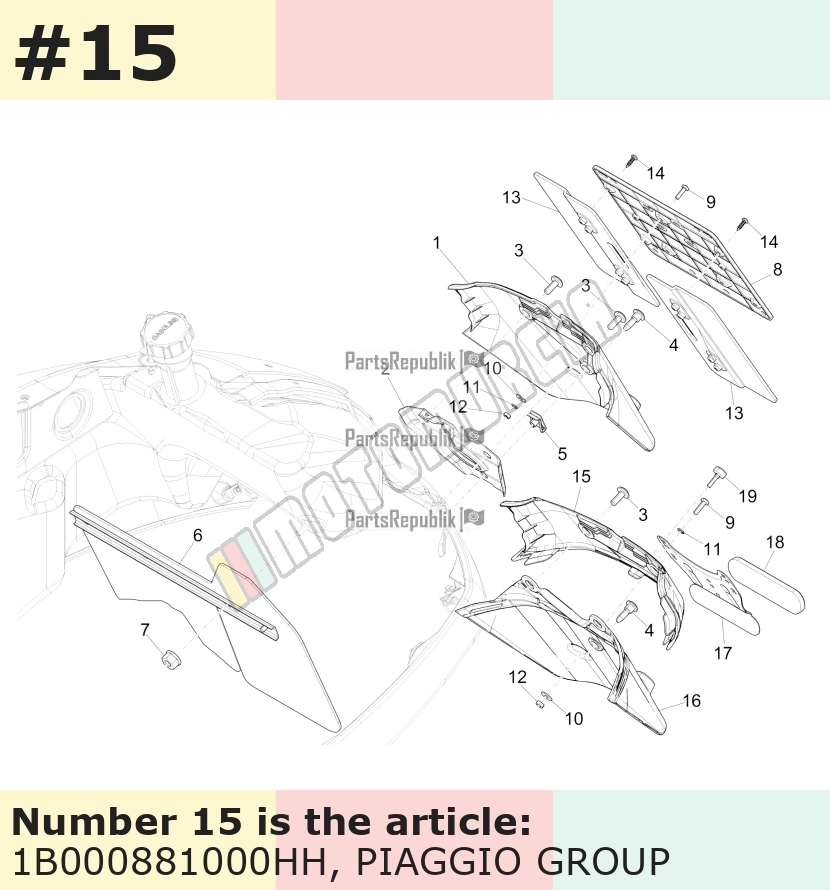 Abdeckung, grau, Suffix: HH_grau 791/B