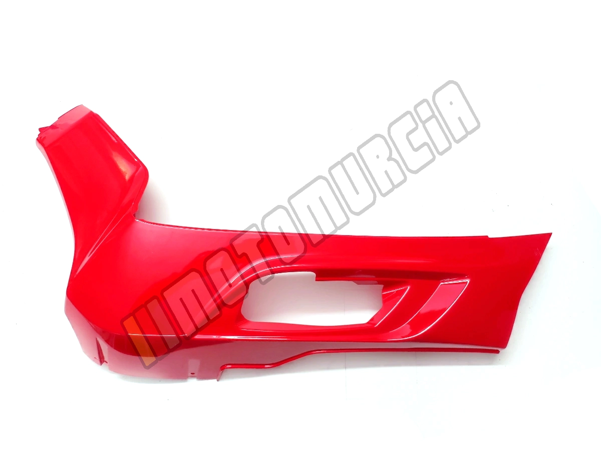 Spoiler, gauche, rouge, Suffixe et code couleur Piaggio: R7_rouge dragon / passion /894