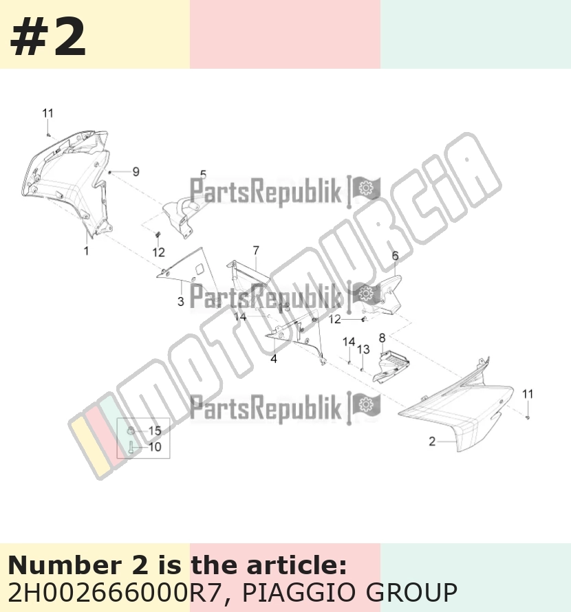 Verkleidung, links, rot