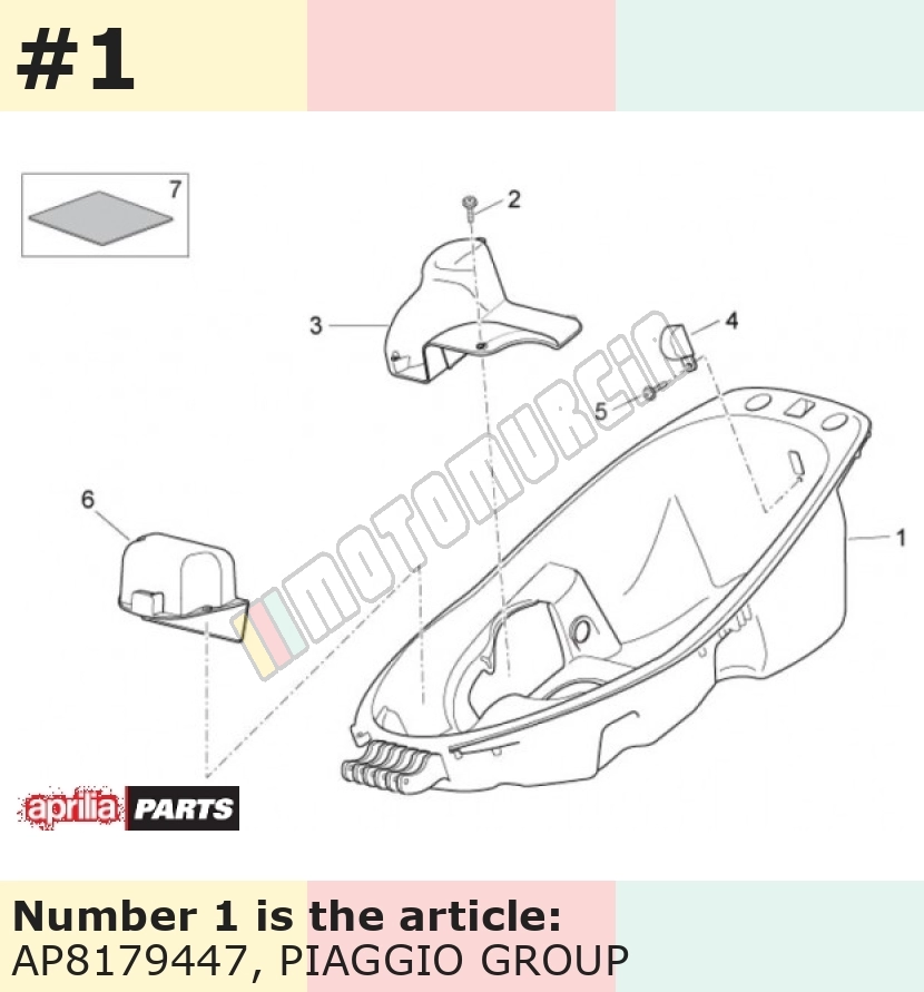 Compartiment de casque