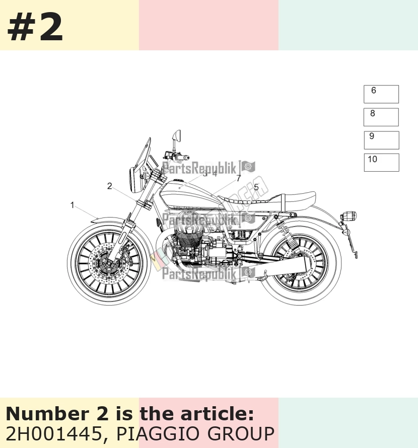 Schriftzug, Motiv: Moto Guzzi