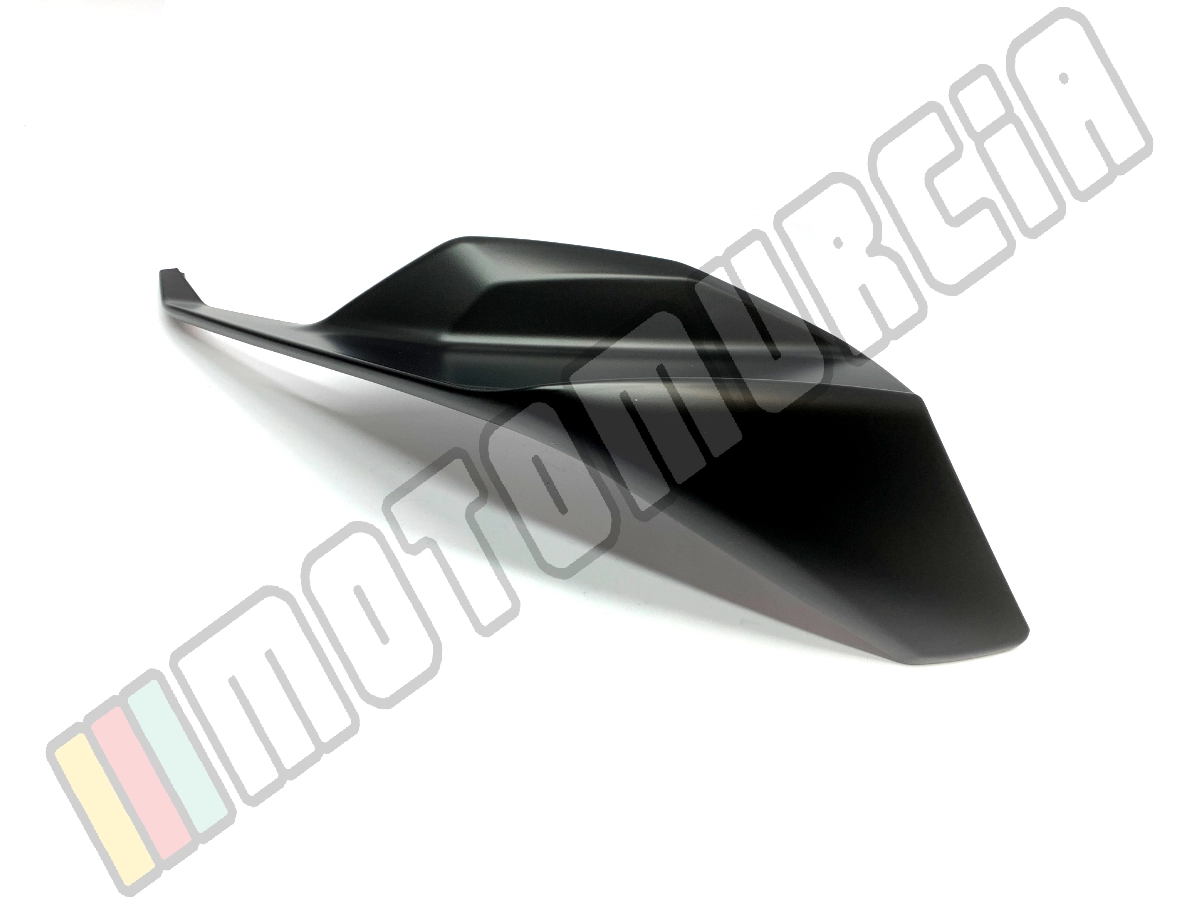 Winglet / aile, sans autocollant gauche, noir, Suffixe et code couleur Piaggio: NV_99/C noir mat opaque