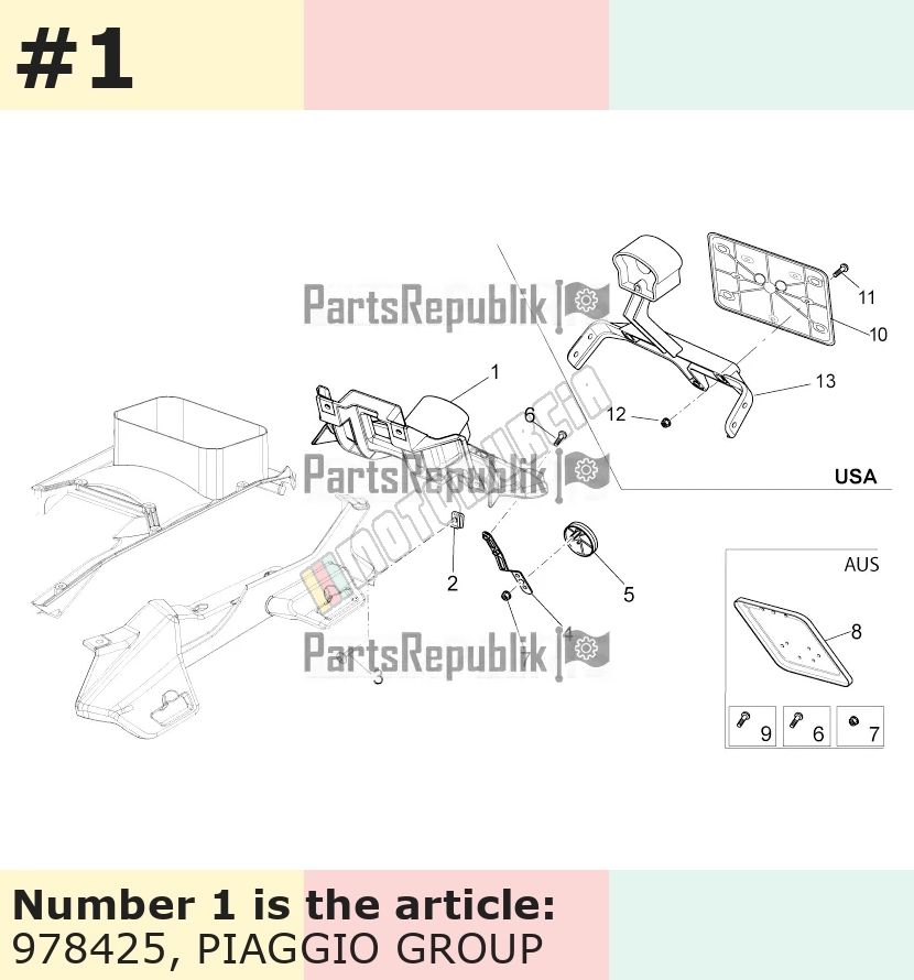 Support plaque d'immatriculation