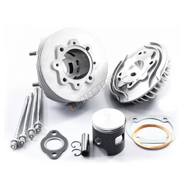 Kit de cylindre Ø 57,00 mm, évolution, aluminium, broche de piston: Ø 15 mm, Vespa Primavera 125 2T