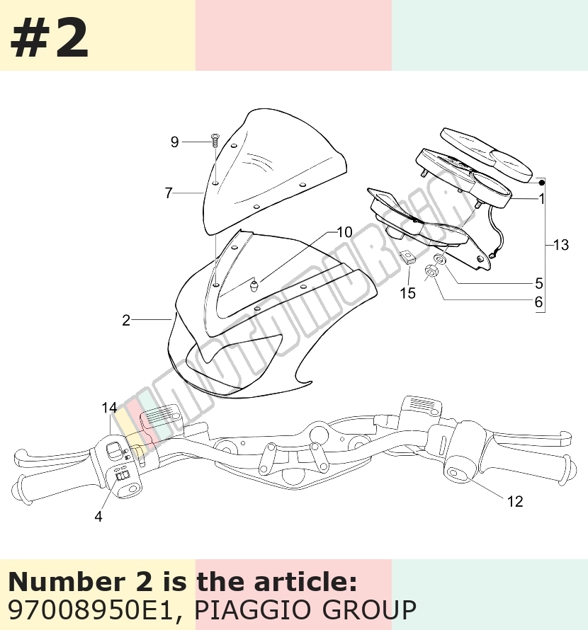 Raiders Fairing, Front, Sufiks: E1_Grey Matt Opaco 121