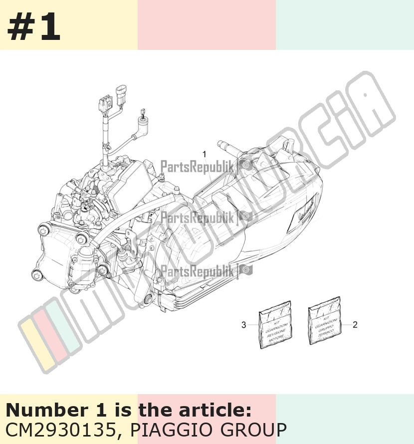 Conjunto motor 300 4t/4v e4