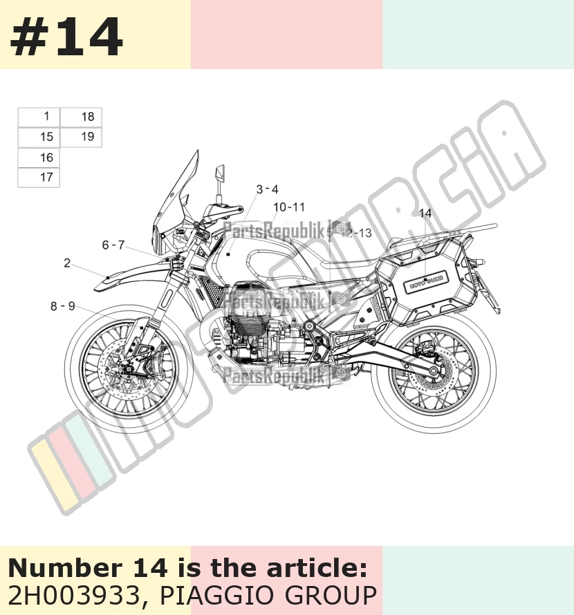 Inscription, Motif: Moto Guzzi