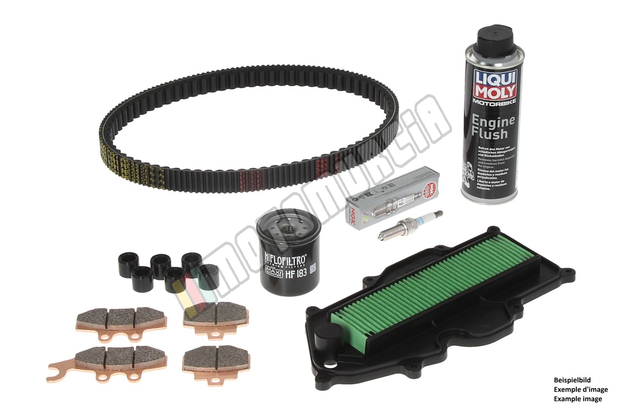 Kit de manutenção com pastilhas de travão e aditivo Vespa GTS 300 Super 2020-2022