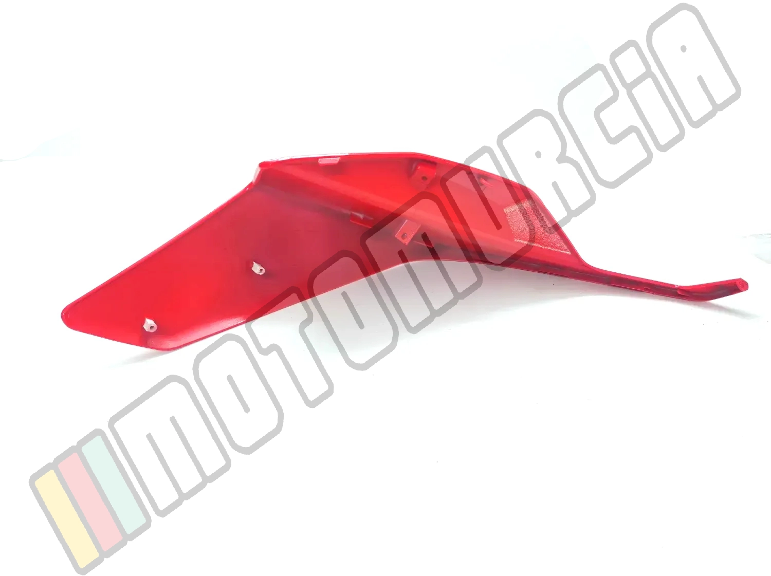 Winglet / aile, sans autocollant gauche, rouge, Suffixe et code couleur Piaggio: XR4_rouge fluo