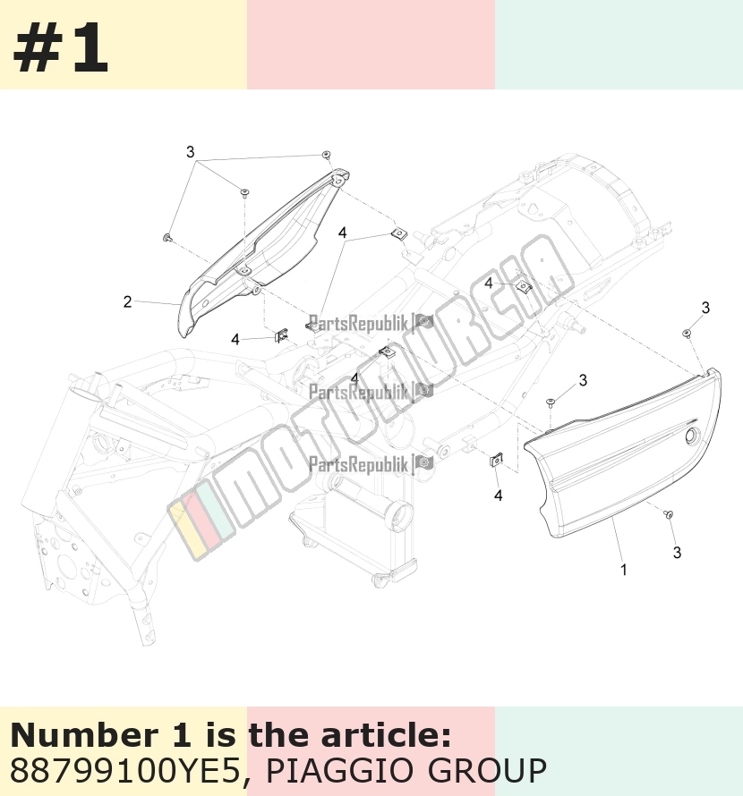 Verkleidung, links, grau, Suffix: YE5_grau metall