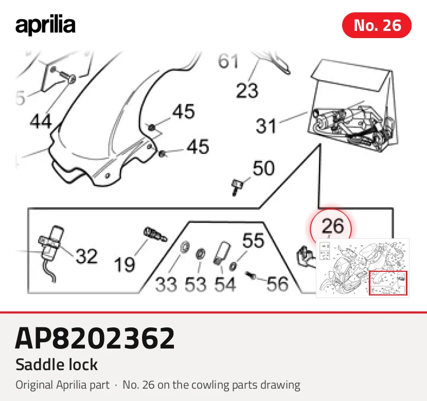 SADDLE LOCK