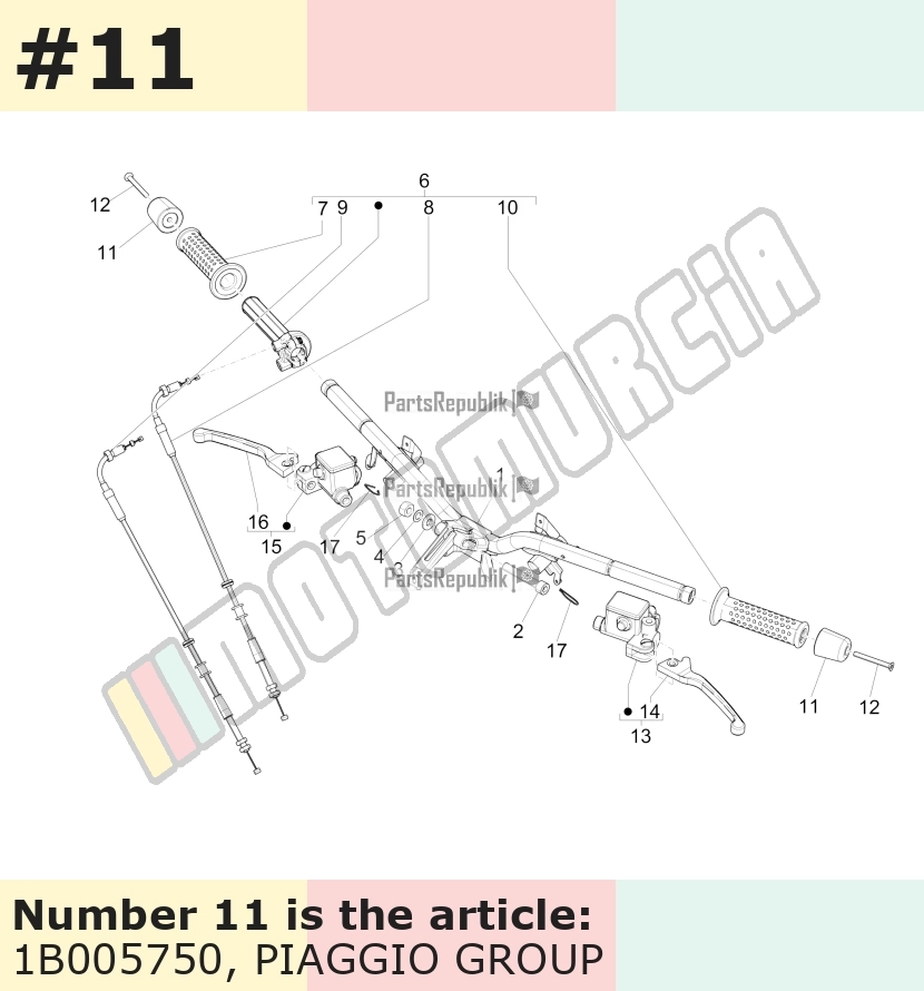 Handlebar end weights black, matt, Content: 1 Stk, 27,6 g