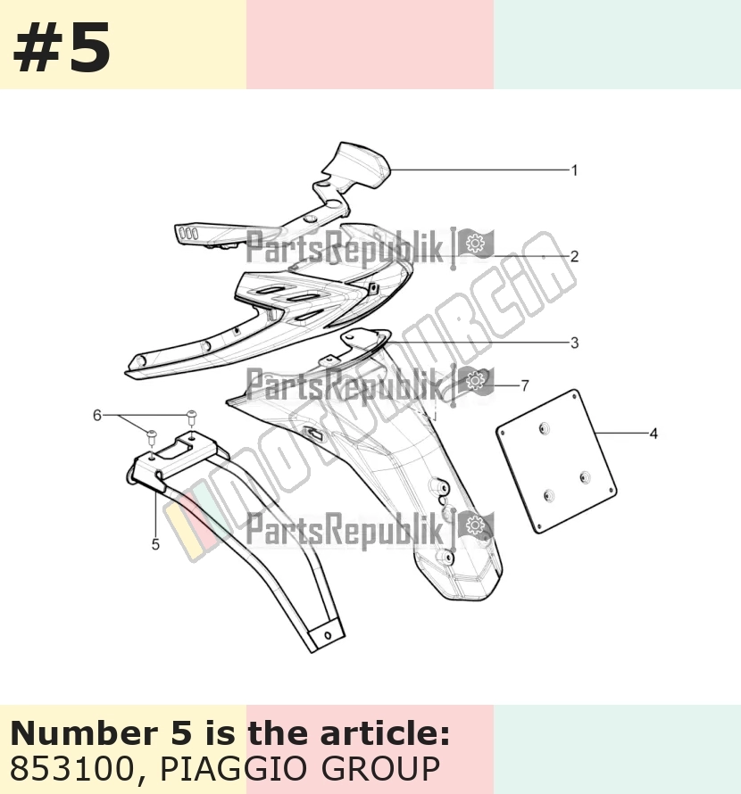Support plaque d'immatriculation