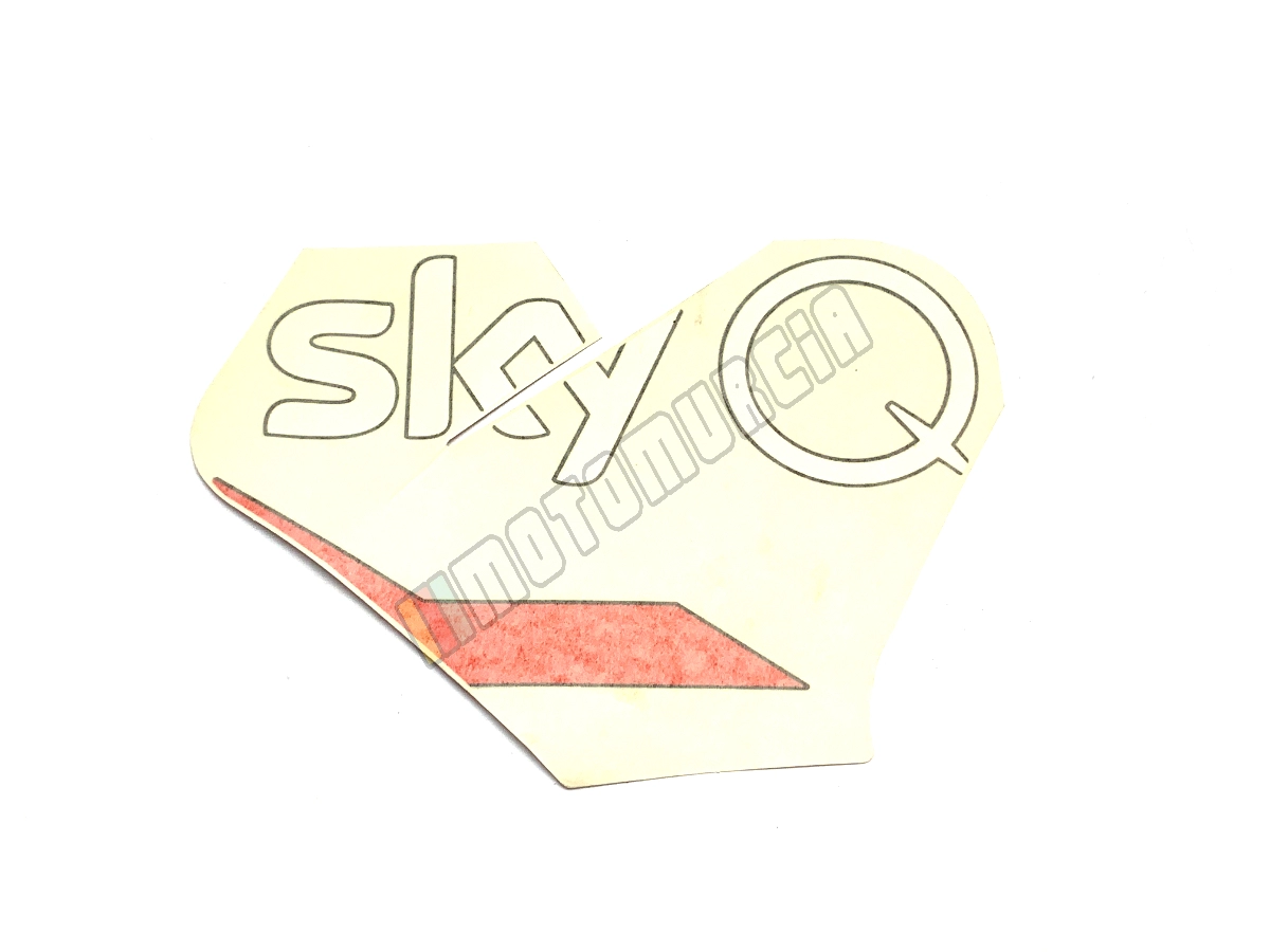 Dekor, Motiv: sky Q, rechts