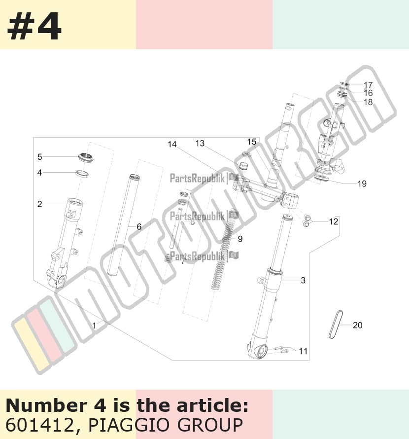 Sigillo fork 30x42x11 mm