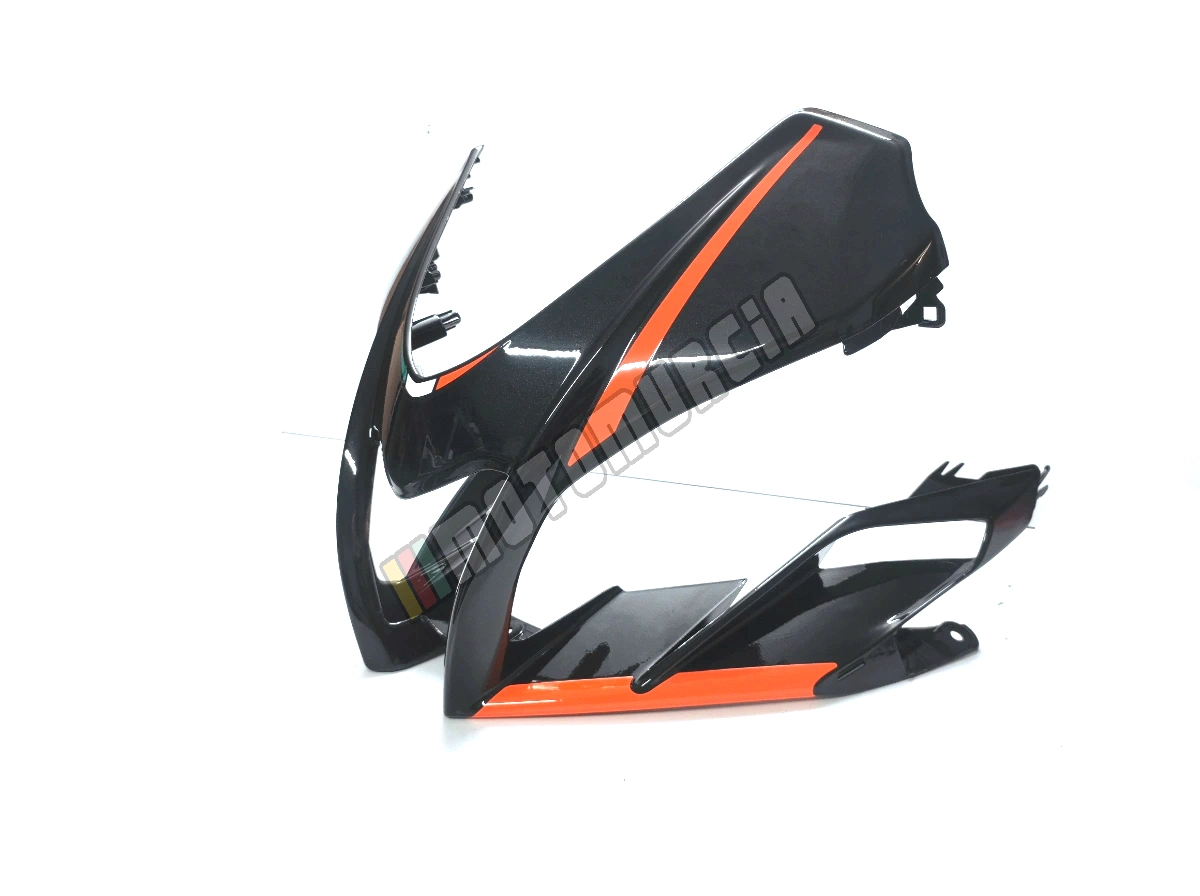 Frontschild, mit Dekor schwarz, Suffix: XN2_nero cosmo / vulcano / 98/A