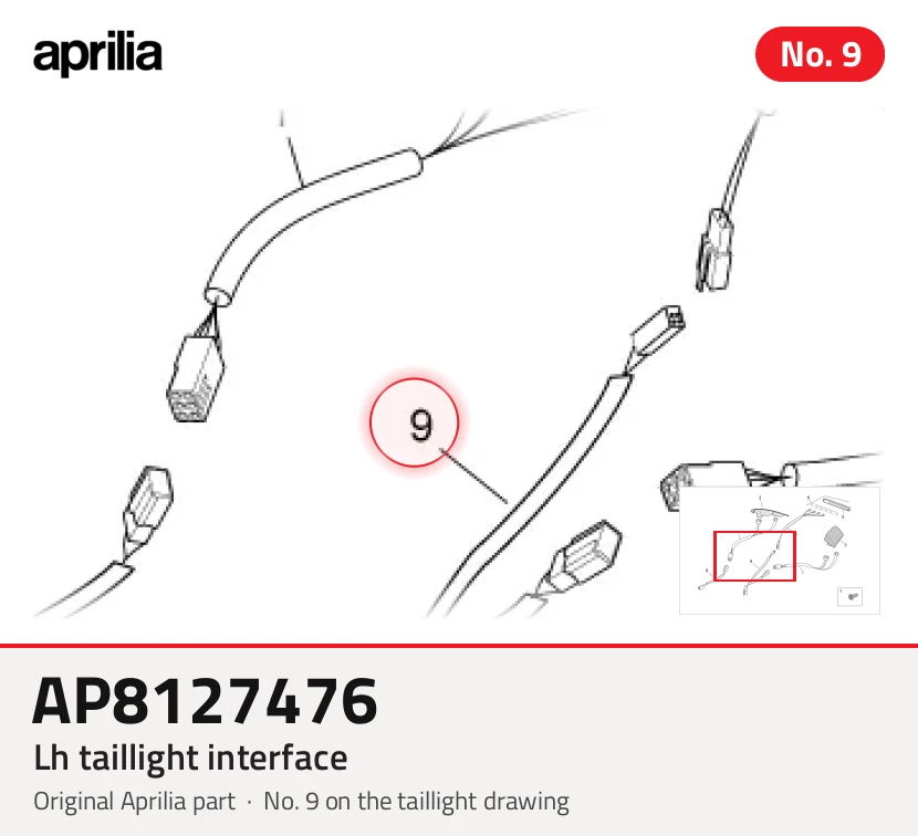 Lh Rücklichtschnittstelle