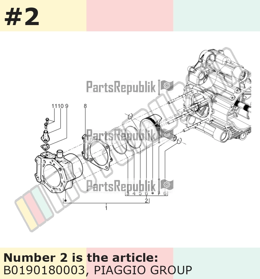 Piston cat. 3