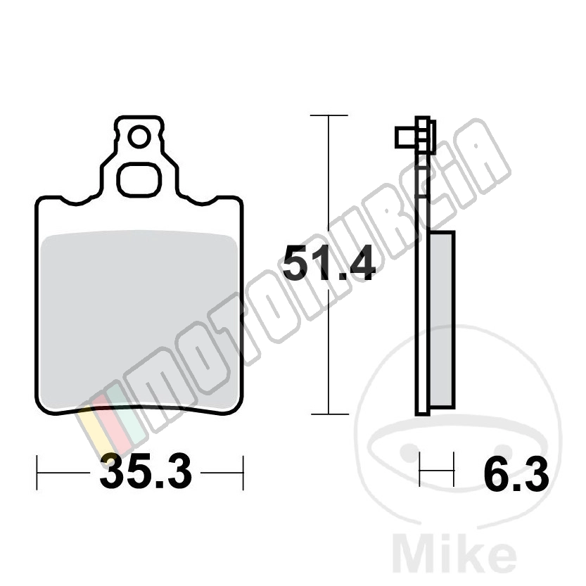 TRW Altn Standard-Bremsbeläge 7370046