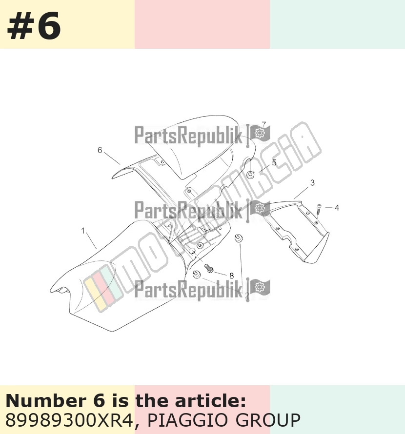 Sitzabdeckung, rot, Suffix: XR4_rot fluo