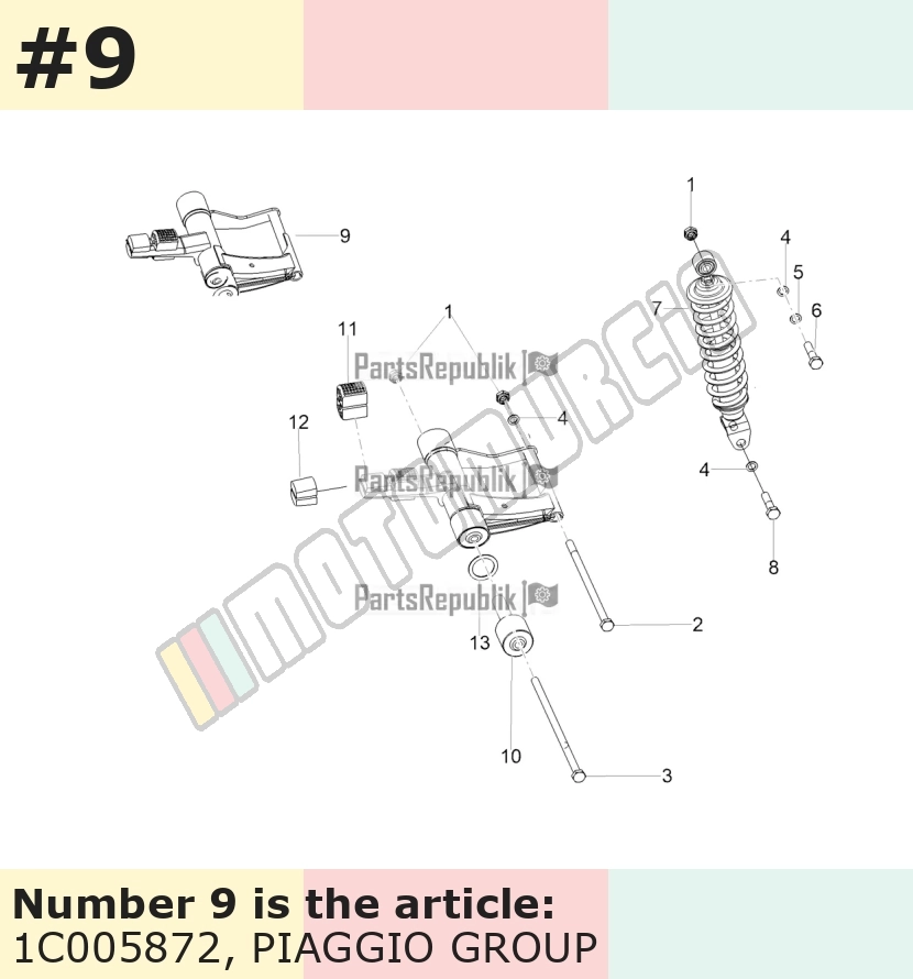 Bras oscillant
