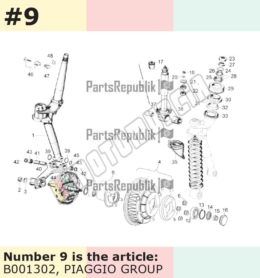 Radnabe hinten