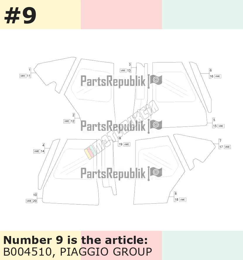 Regenschutz, links