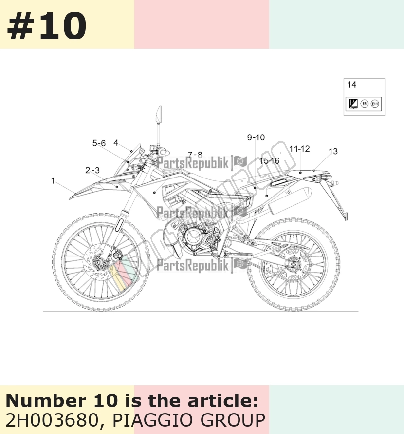 Dekor, Motiv: RCR 50, links