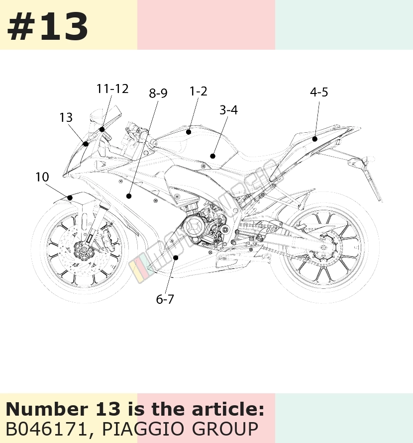 Dekor, Motiv: GPR, links