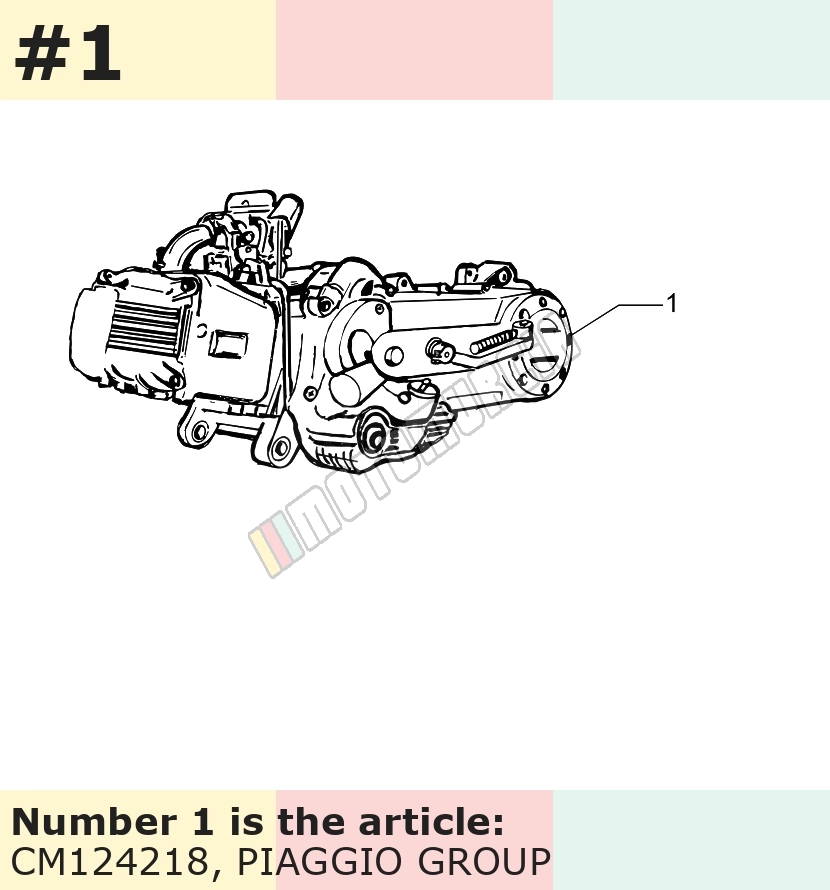 Engine 50 CCM, 2T, Euro 2