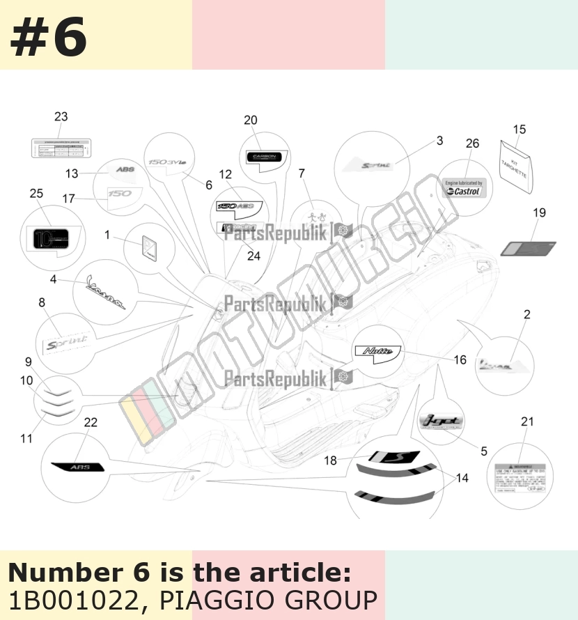 Dekor, Motiv: 150 3V ie