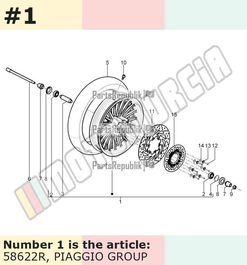 Rim Complete Front, czarny
