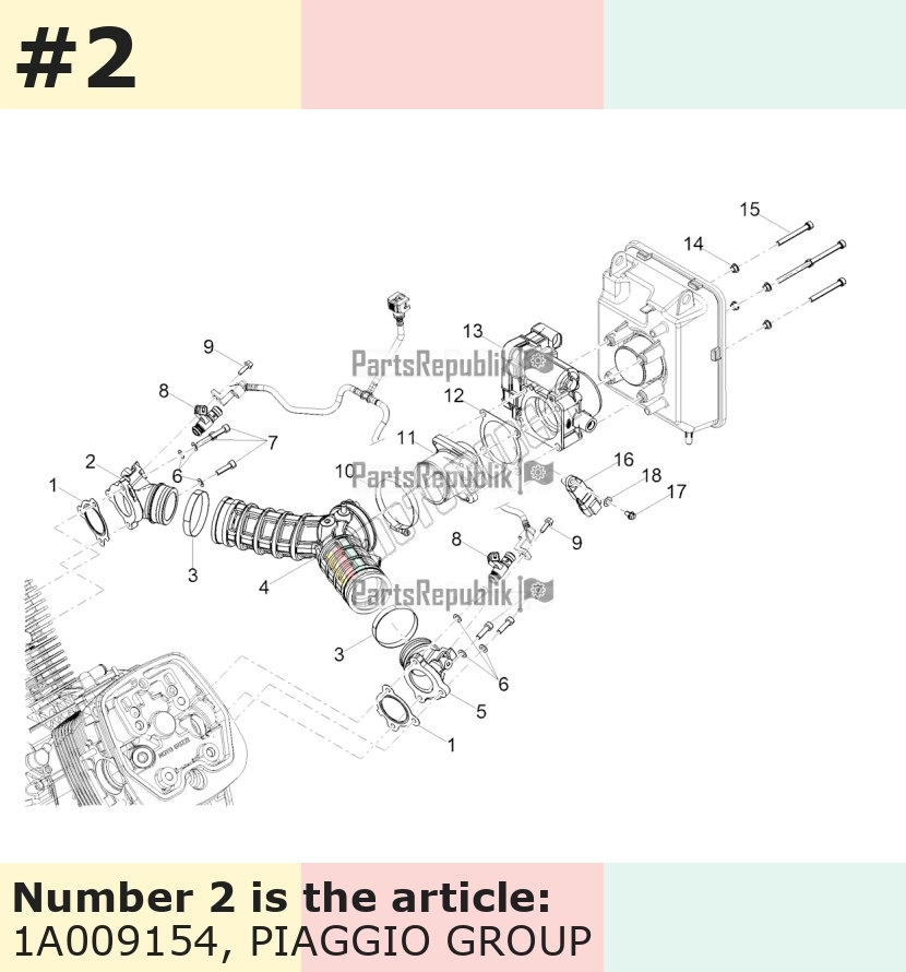 Conexión de admisión derecha