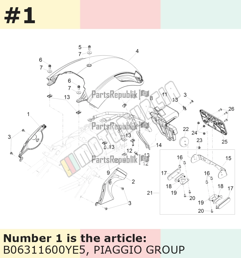 Afdekking, rechts, grijs, Suffix: YE5_grijs metal