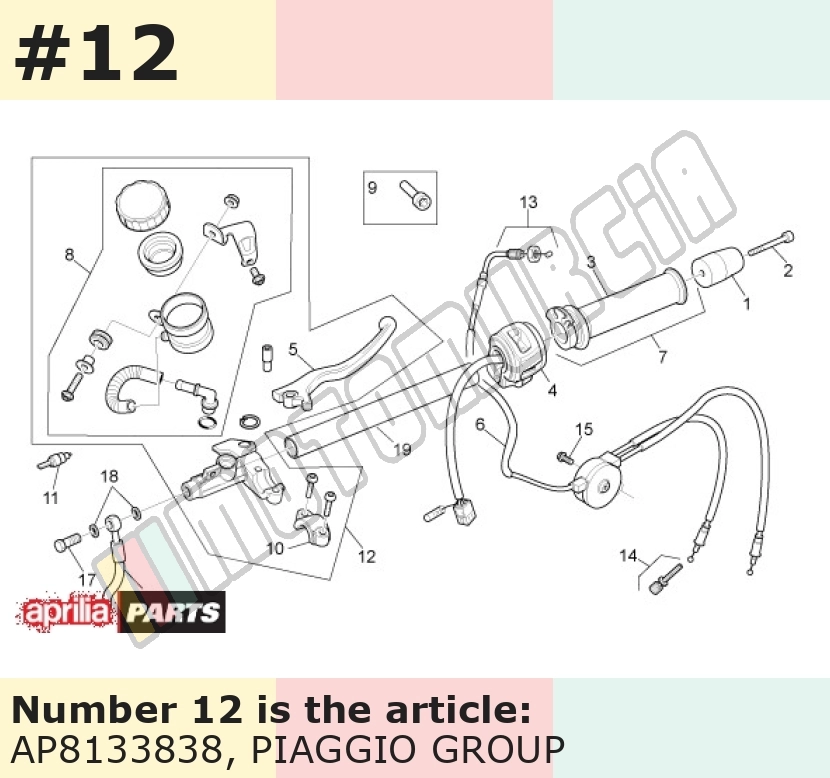Master Hamure Cylinder Right