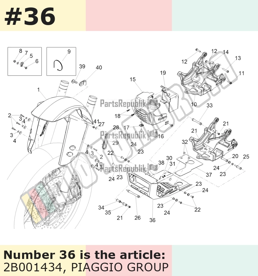 Cubierta del motor