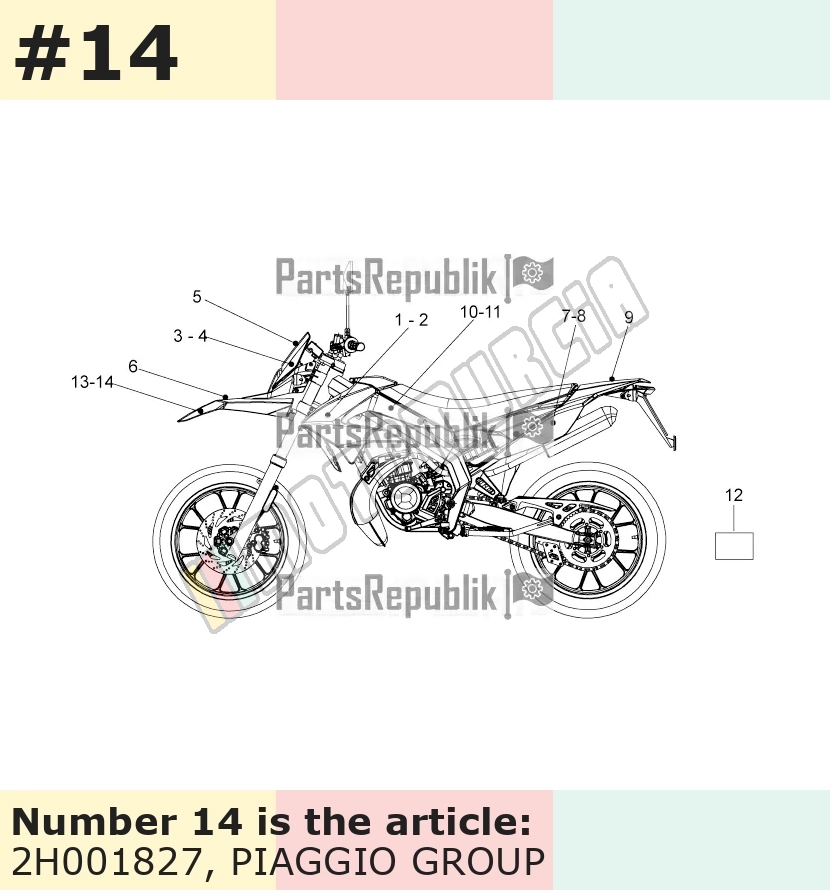 Decal, left
