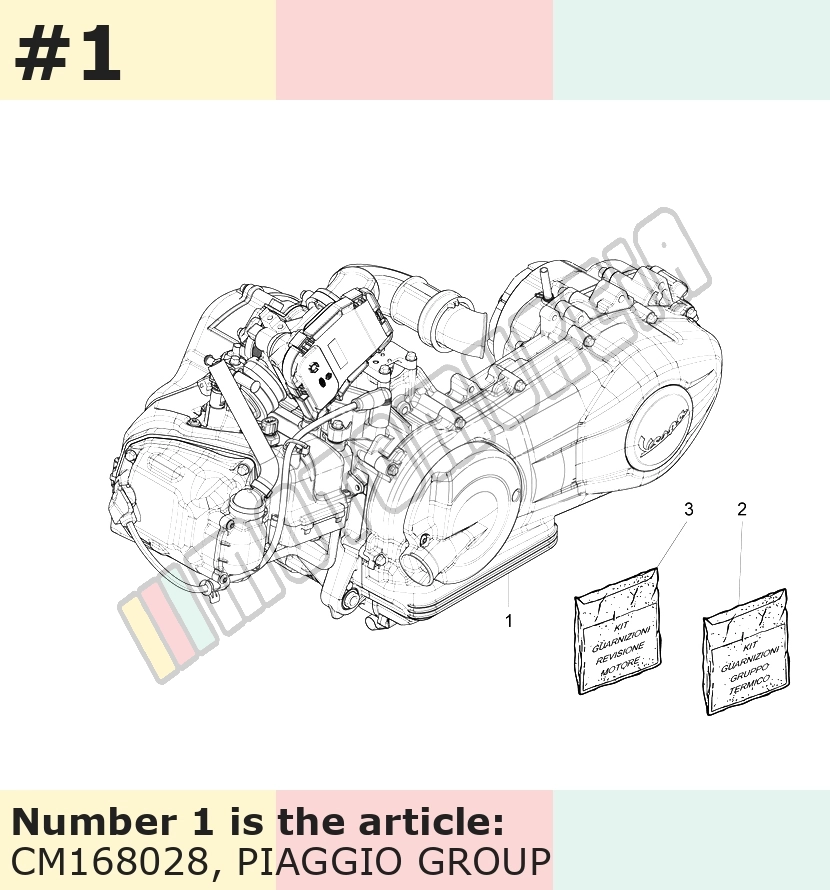 Motor 150cc 4t 3v e3