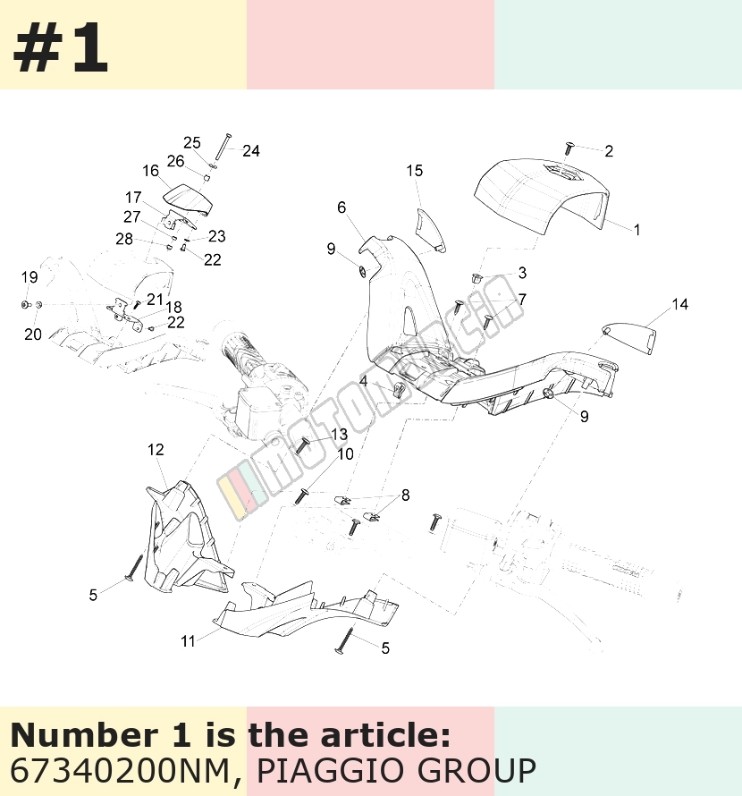 Lenkerverkleidung, schwarz, Suffix: NM_schwarz 90/B