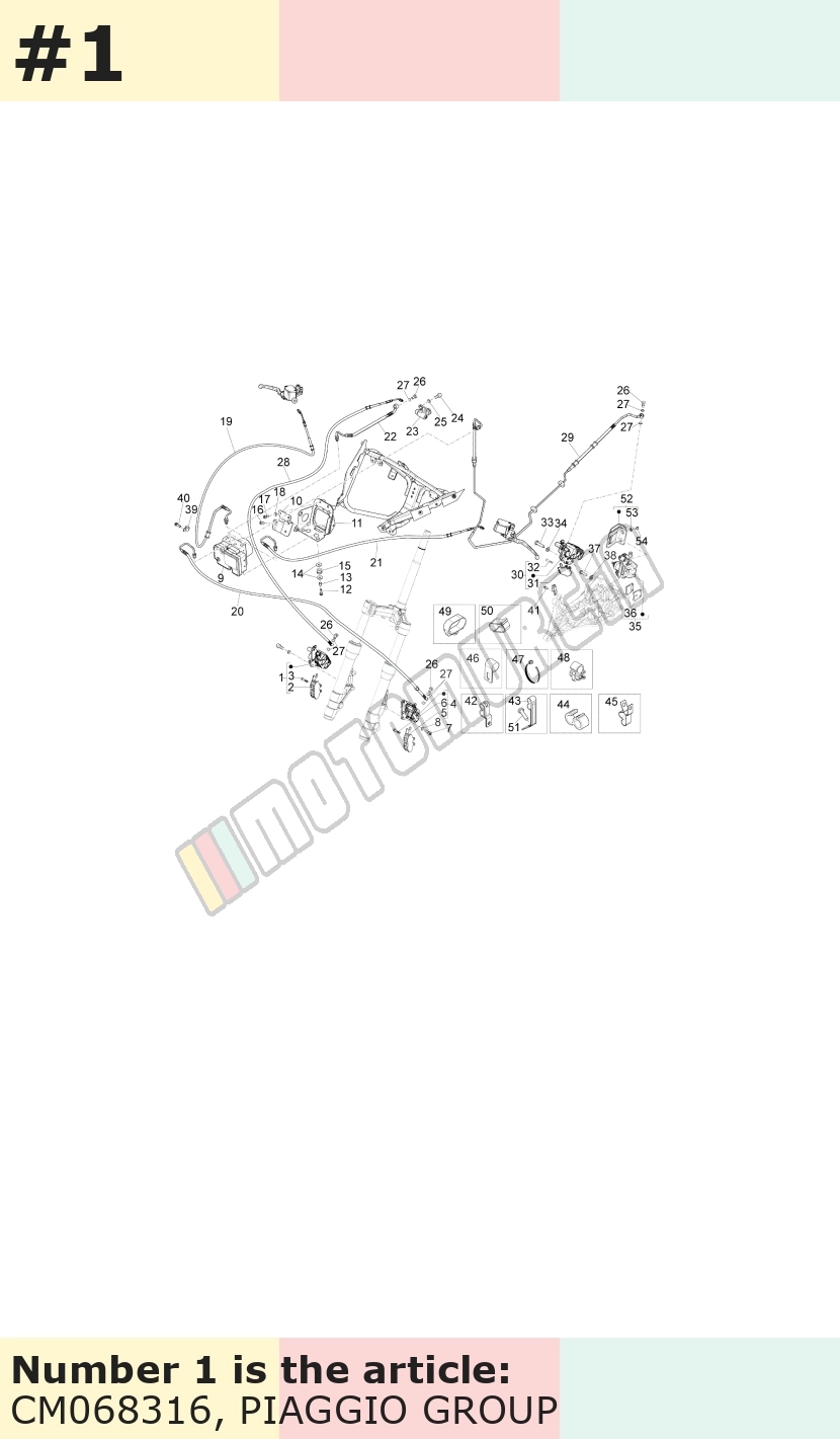 Brake Caliper front, right
