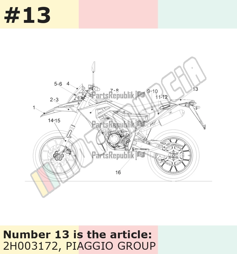 Dekor, Motiv: Gilera