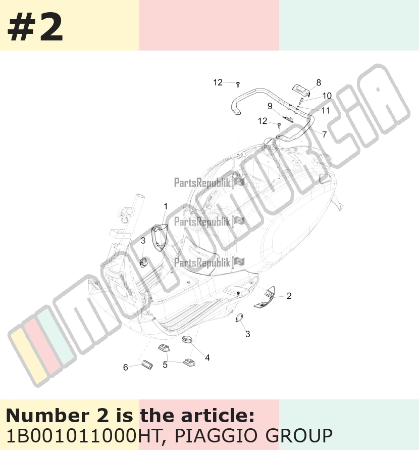 Deckel, links, grau, Suffix: HT_grigio mouse 715/C