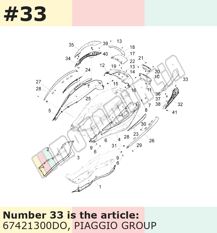 Grab Handle top left, blue