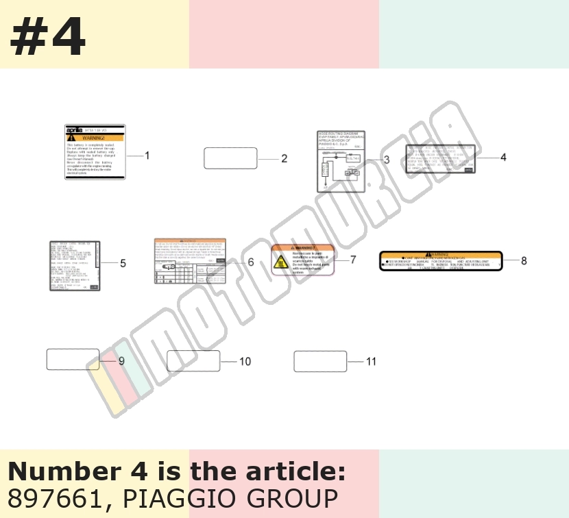 Aufkleber, Motiv: Emission control
