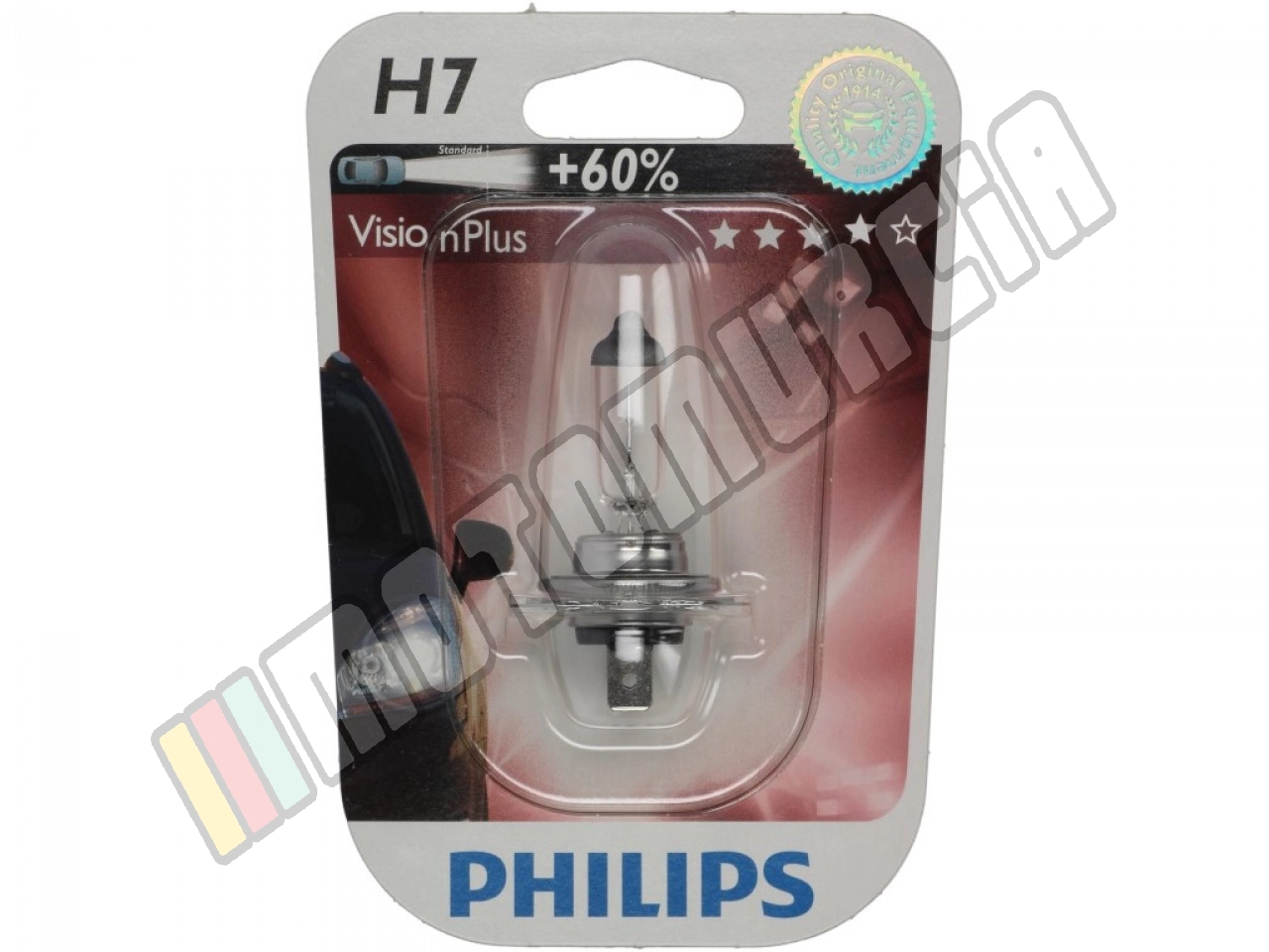 Vision Plus, H7, Glühbirne, Scheinwerferlicht