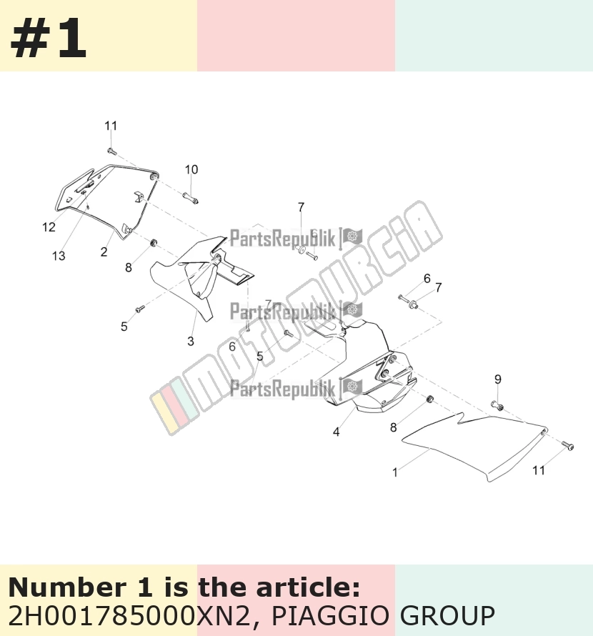 Verkleidung, links, schwarz, Suffix: XN2_nero cosmo / vulcano / 98/A
